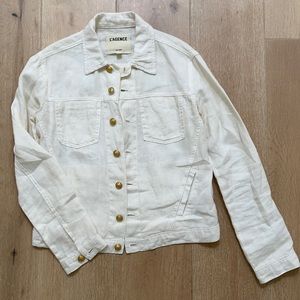 L’AGENCE Celine linen jacket